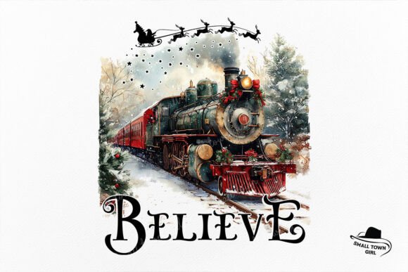 Believe Polar Express Christmas Train: A Designer's Guide to Magical Visuals