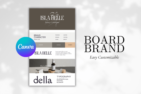 Brand Board Canva Template: Your Essential Visual Identity Guide