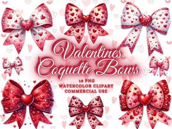 Elevate Your Designs with Coquette Valentine PNG Clipart