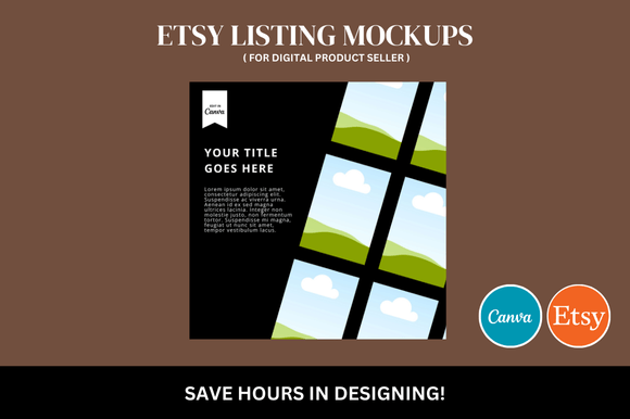 Elevate Your Etsy Shop with Canva Ebook Mockups