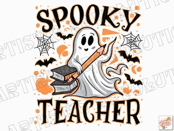 Teacher Spooky Season Halloween Ghost Design Guide